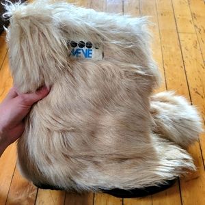 Vintage Diadora Neve goat hair boots